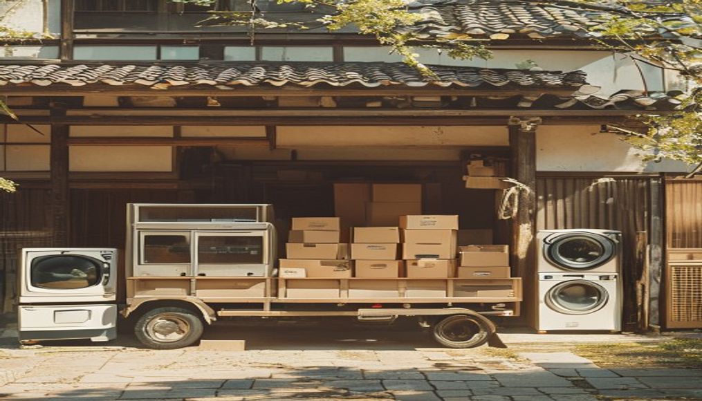 松本市クリーンセンターへの実家じまい持込で運べる量と運べない家電リサイクル4品目を示すイメージ